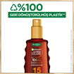 Garnier Ambre Solaire İdeal Bronzluk Güneş Koruyucu Yağ SPF15 150ML - Görsel 5