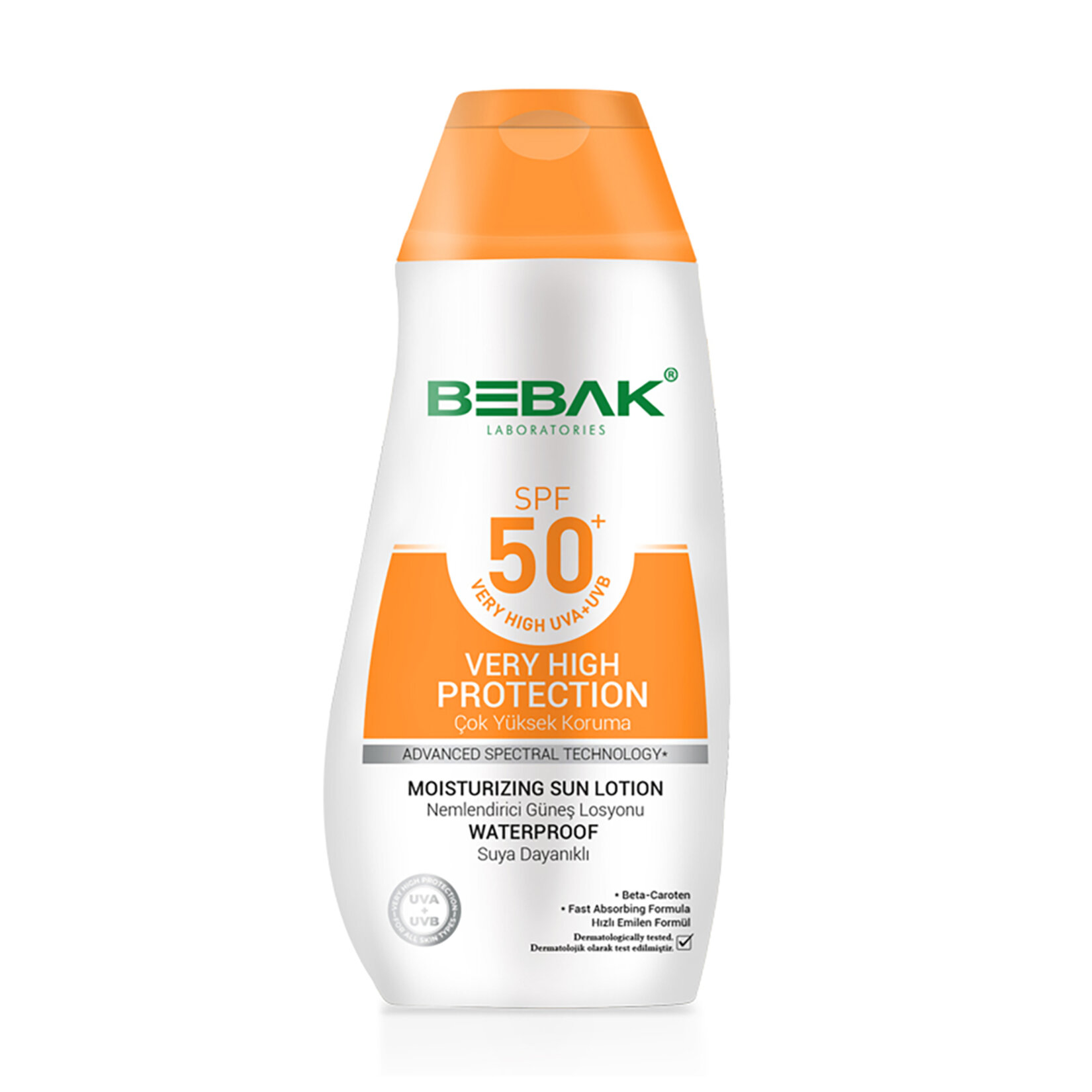 Bebak Yüksek Korumalı Besleyici Güneş Losyonu SPF 50+ 200 ml