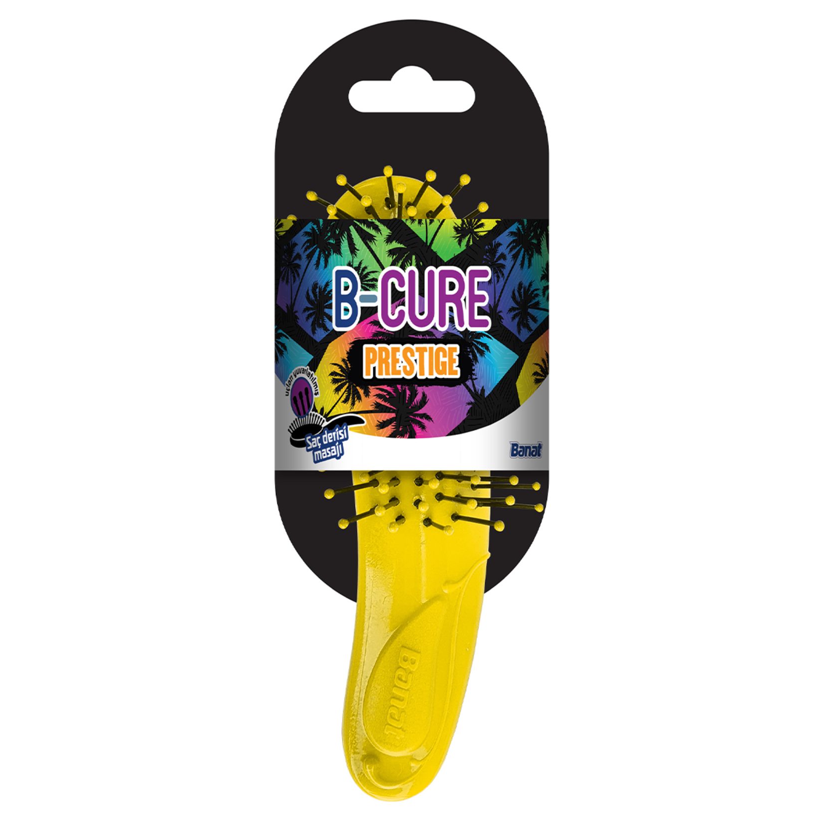 Banat B-Cure Prestige Serisi Saç Fırçası - Görsel 4