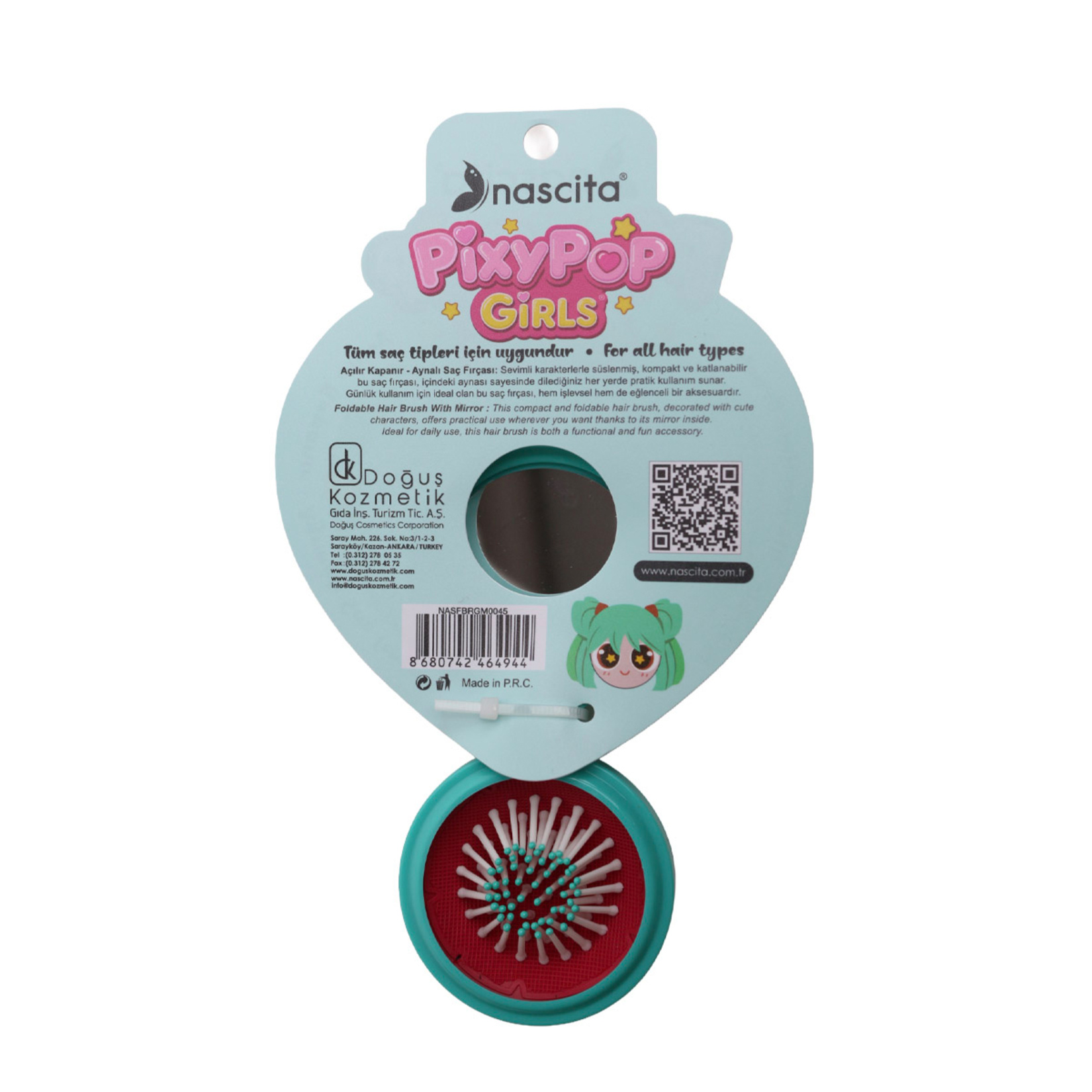 Nascita Pixy Pop Girls Saç Fırçası - Görsel 10