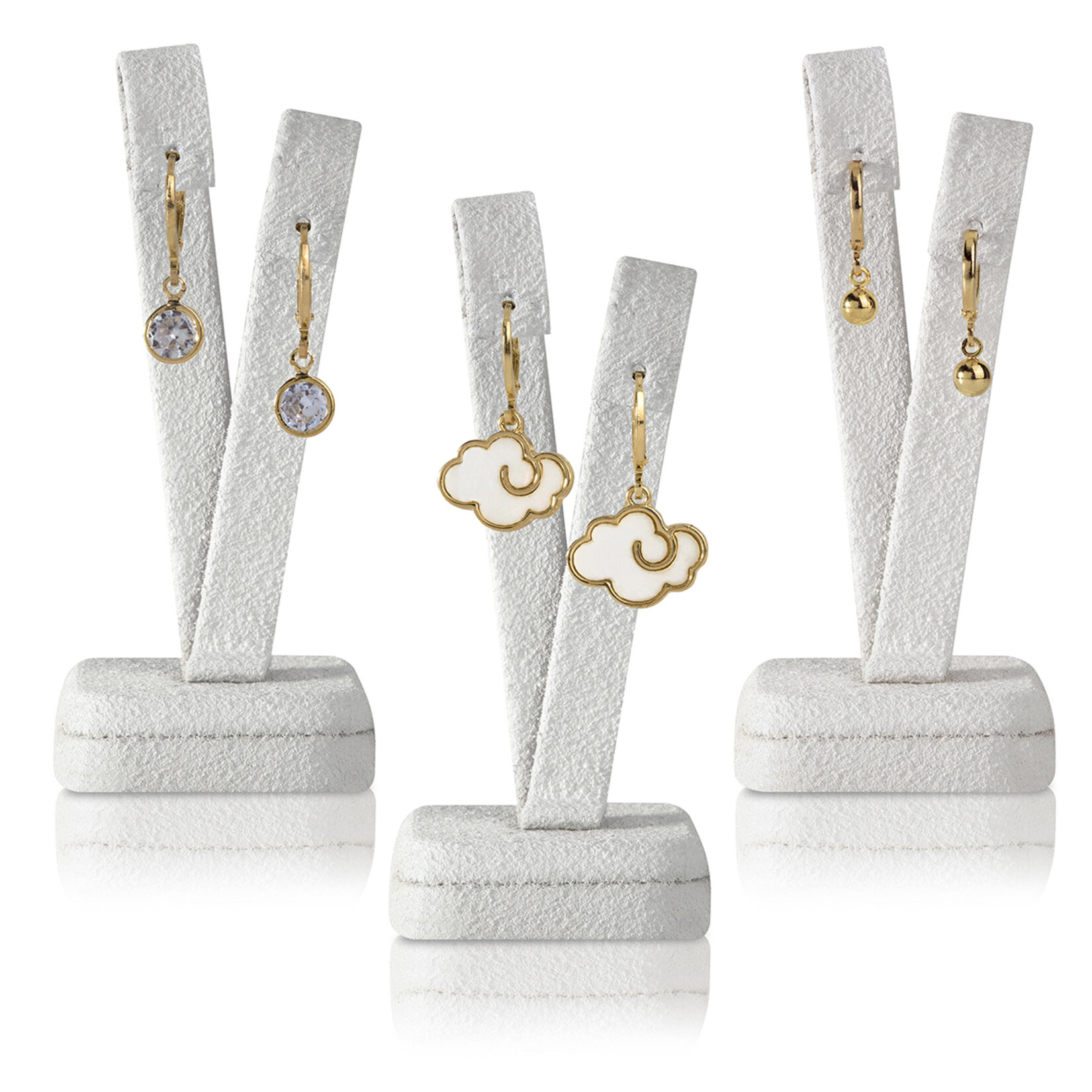 Stylish Bulut Set Küpe