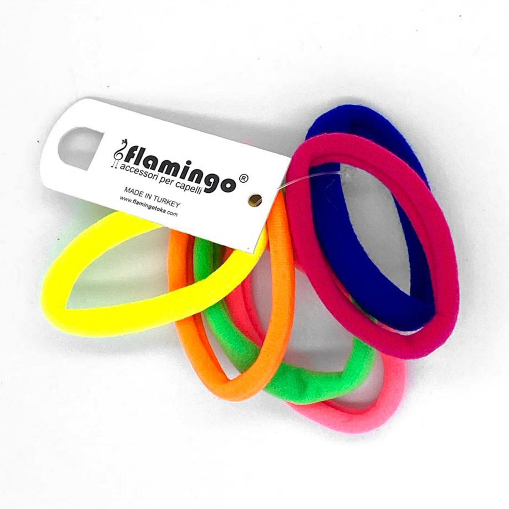 Flamingo Renkli Havlu Toka Büyük 6'lı
