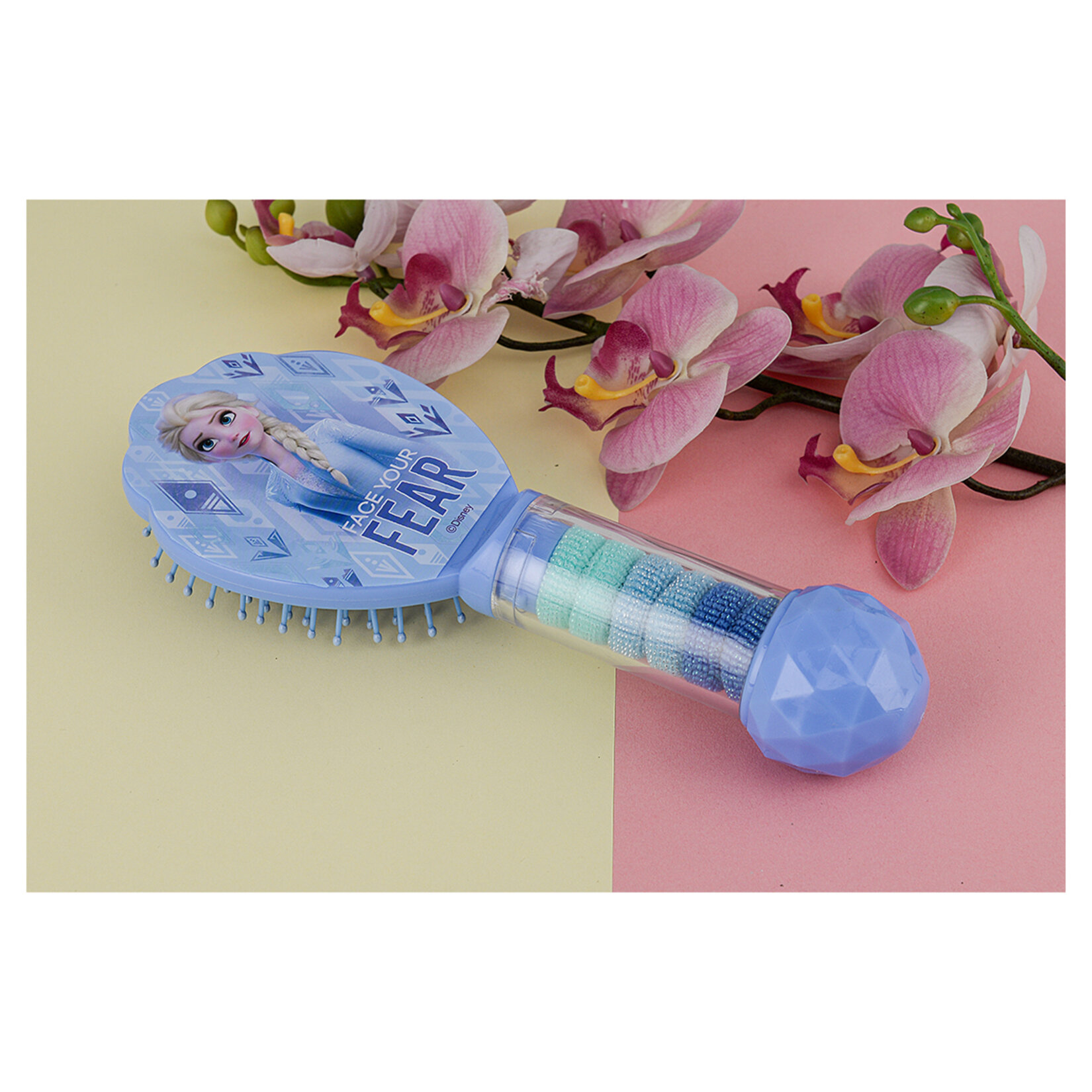 Frozen Elsa Fyf Saç Fırçası Toka Hazneli 21 Cm - Görsel 2