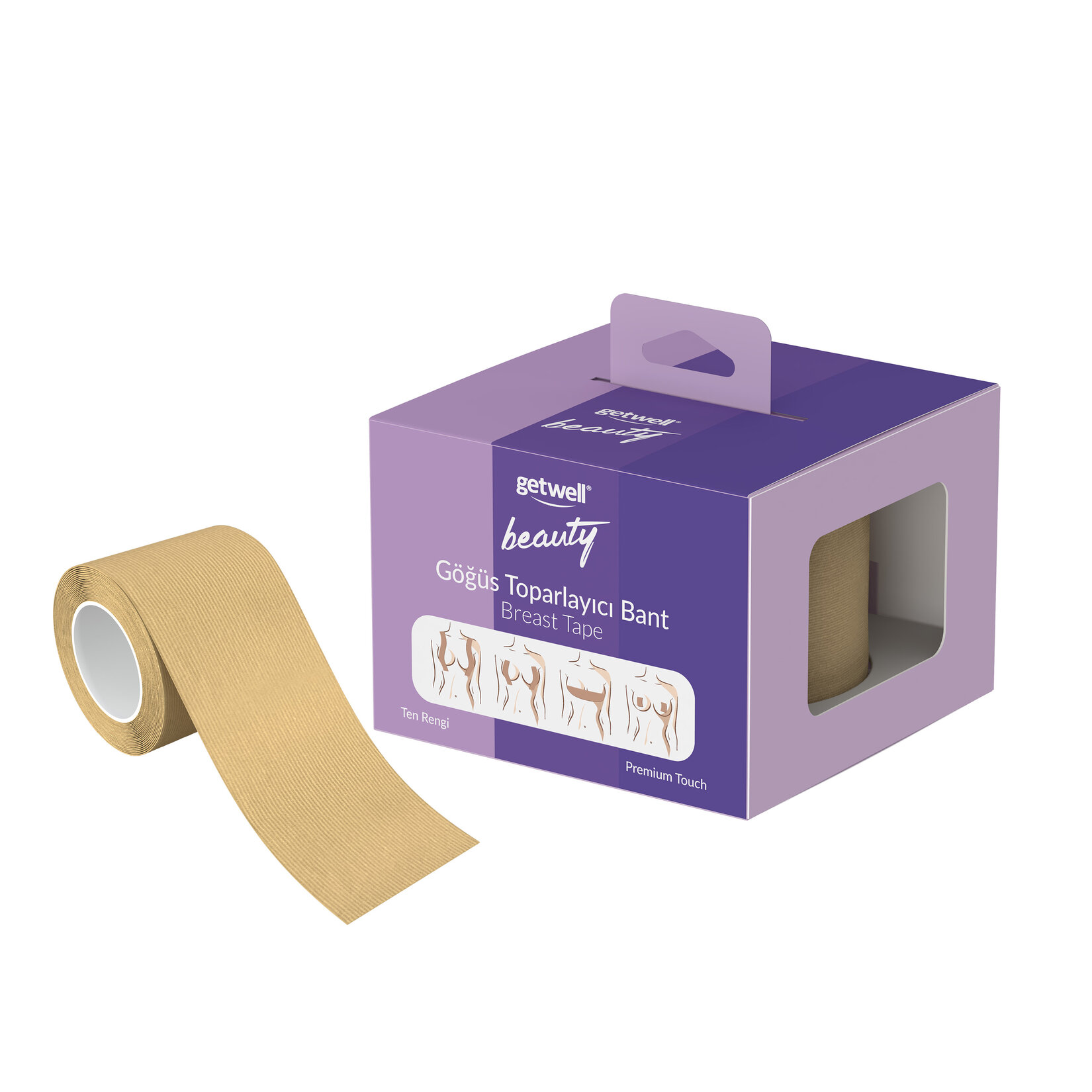 Getwell Beauty Göğüs Toparlayıcı Bant - Görsel 1