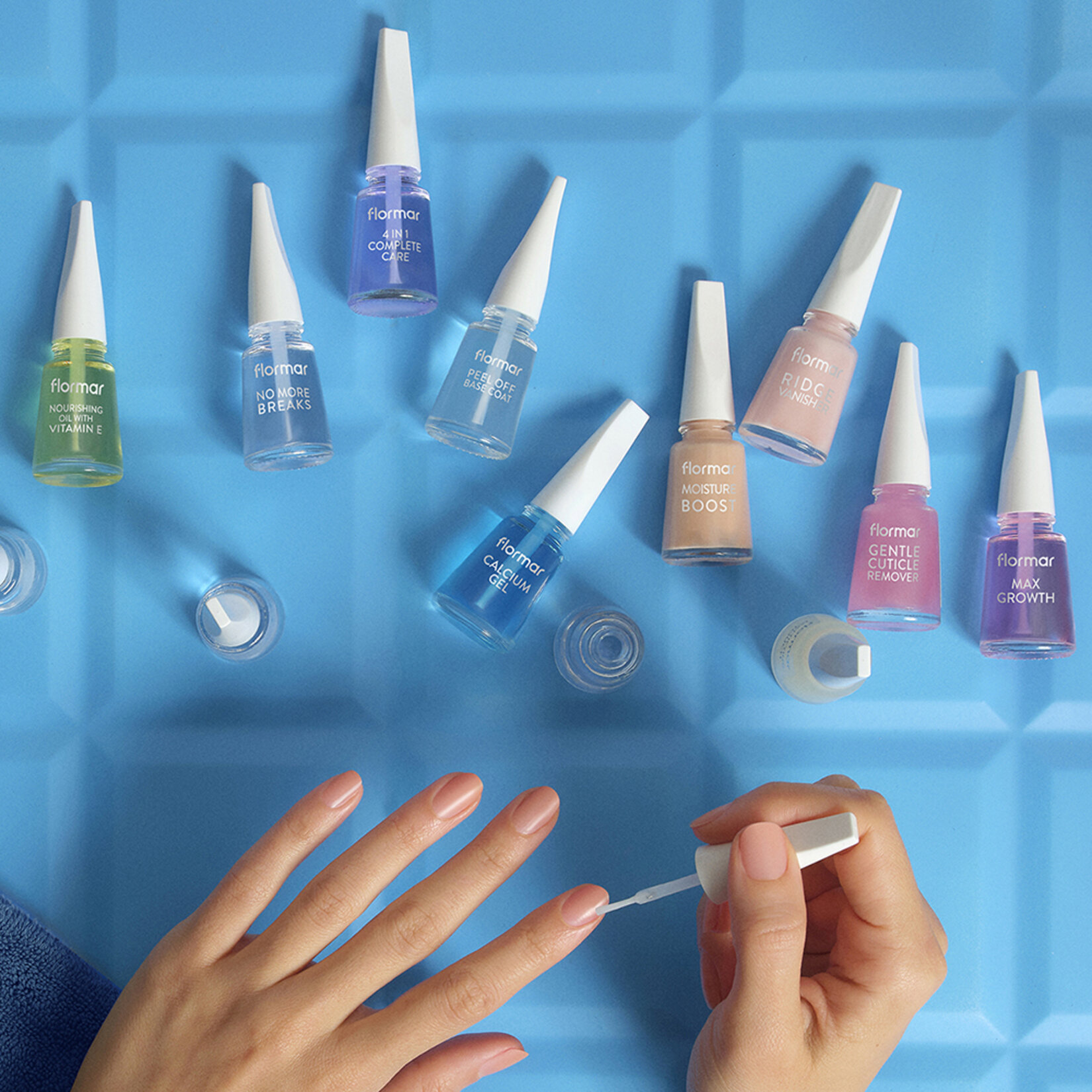 Flormar Max Growth Hızlı Uzamaya Yardımcı Tırnak Cilası - 000 (Transparan) - Görsel 5