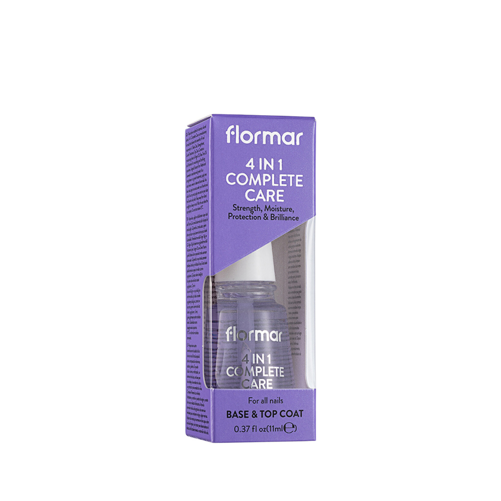 Flormar 4 in 1 Complete Çok Yönlü Bakım Yapan Tırnak Cilası - 000 (Transparan) - Görsel 3