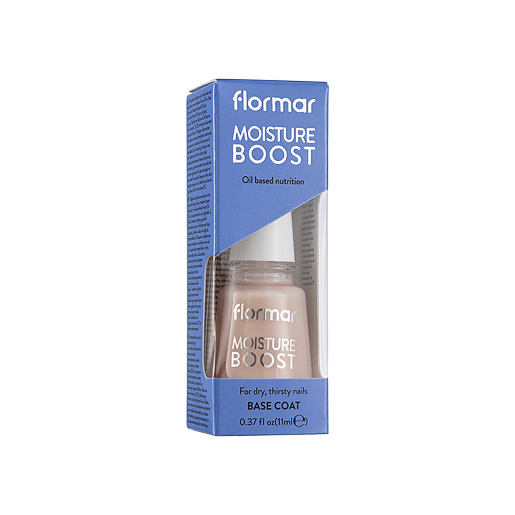 Flormar Moisture Boost Nem Koruyucu Tırnak Cilası - 000 Pink - Görsel 1