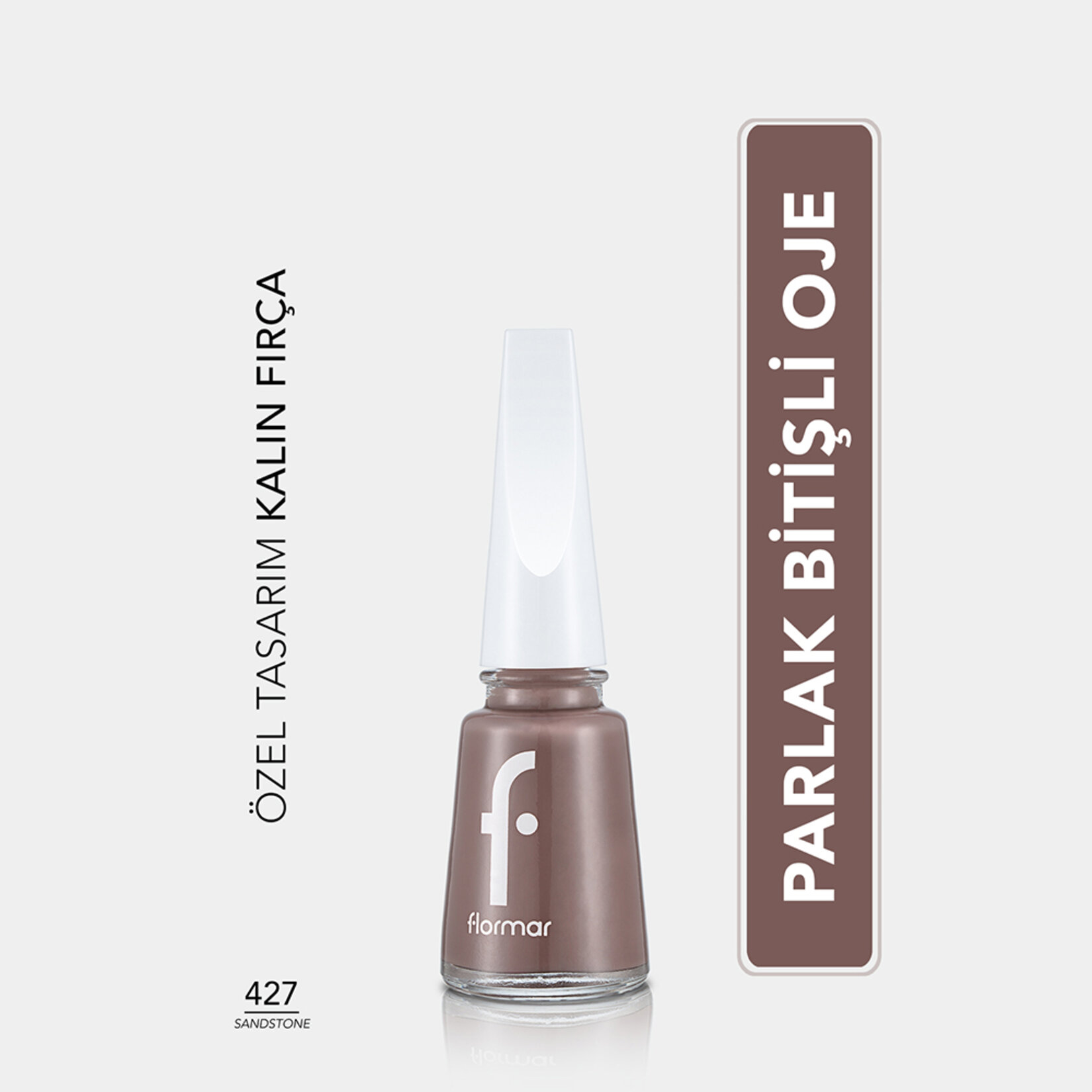 Flormar Nail Enamel Uzun Süre Kalıcı Besleyici Oje - 427 Sandstone - Görsel 2