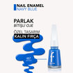Flormar Nail Enamel Uzun Süre Kalıcı Besleyici Oje - 487 Navy Blue - Görsel 5
