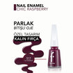 Flormar Nail Enamel Uzun Süre Kalıcı Besleyici Oje - 517 Chic Raspberry - Görsel 5