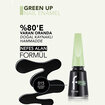 Flormar Green Up Vegan Formüllü Nefes Alabilen Oje - 015 Blackest Black - Görsel 4