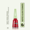 Flormar Green Up Vegan Formüllü Nefes Alabilen Oje - 009 Red Apple - Görsel 2