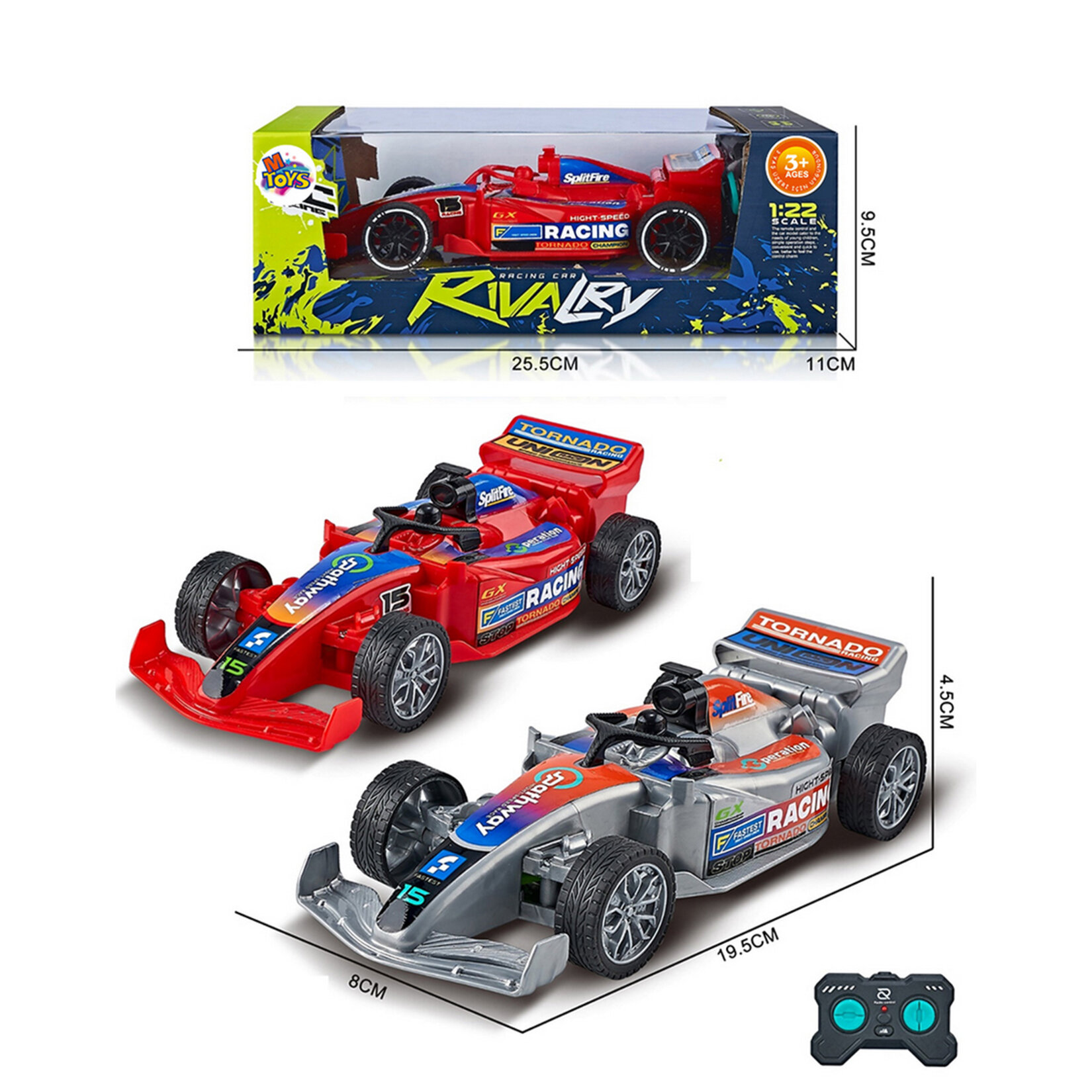 Mtoys Uzaktan Kumandalı Yarış Arabası (2929-11027)