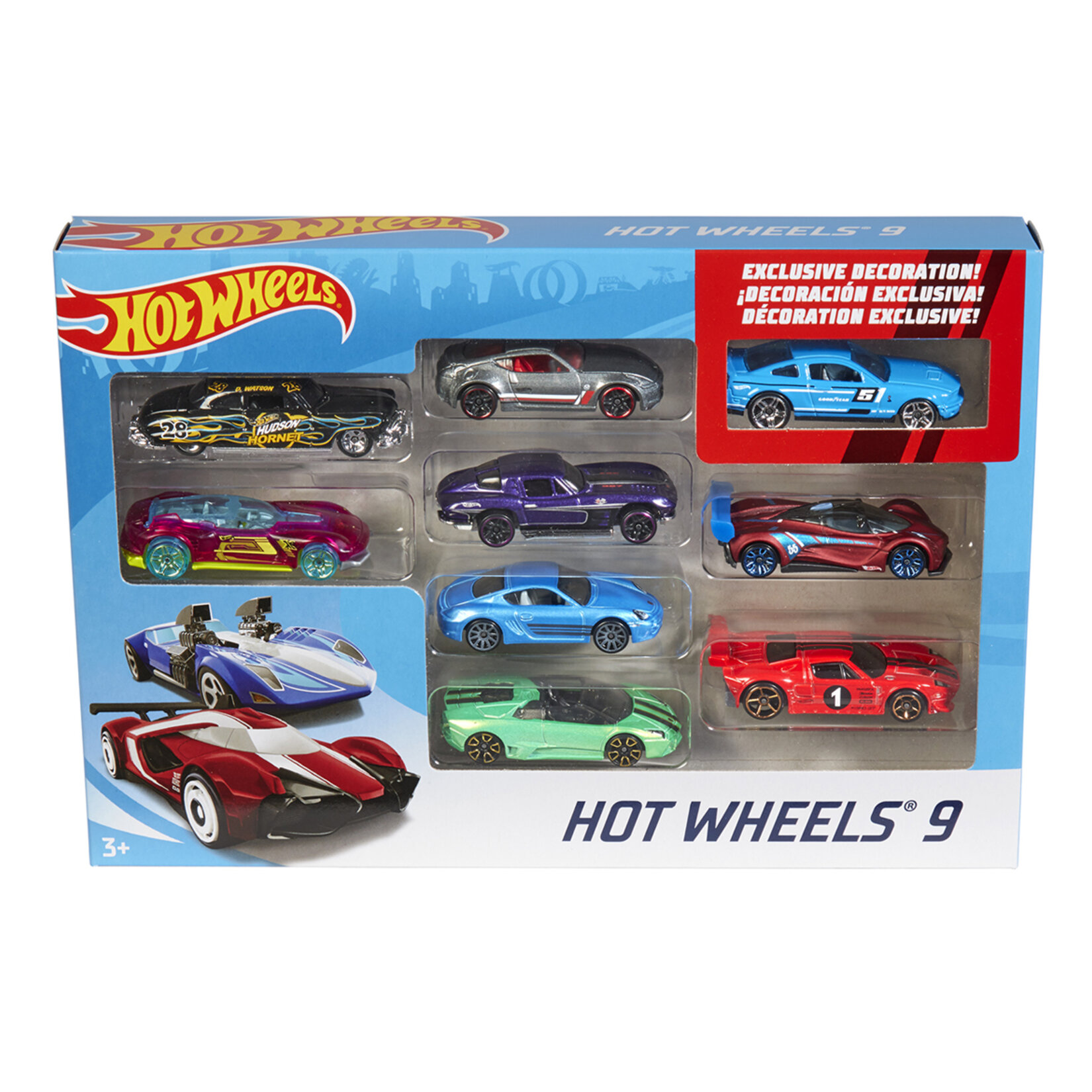 Hot Wheels Dokuzlu Araba Seti