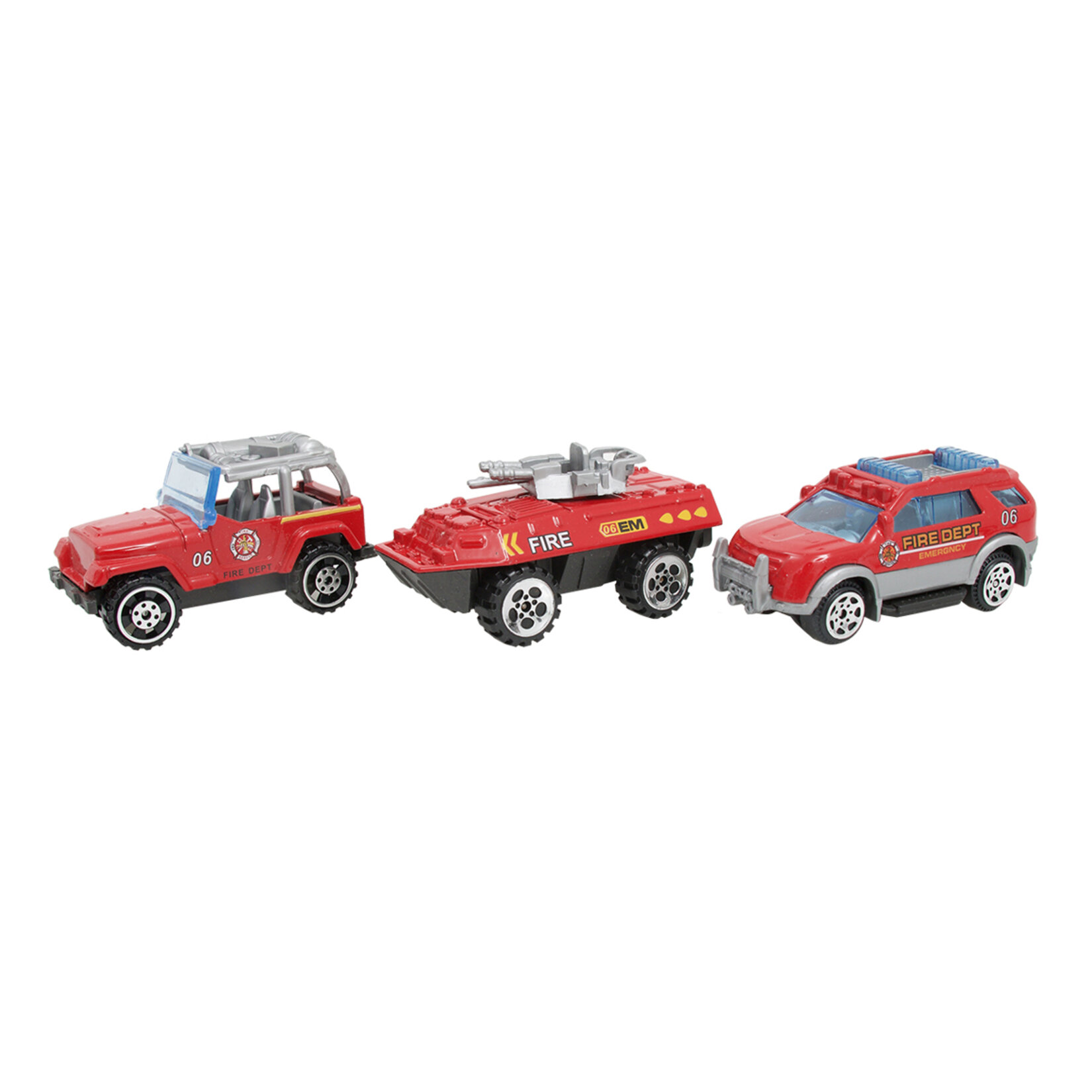 Citycode Die-Cast 1:50 İtfaiye 3'lü Paket - Görsel 4