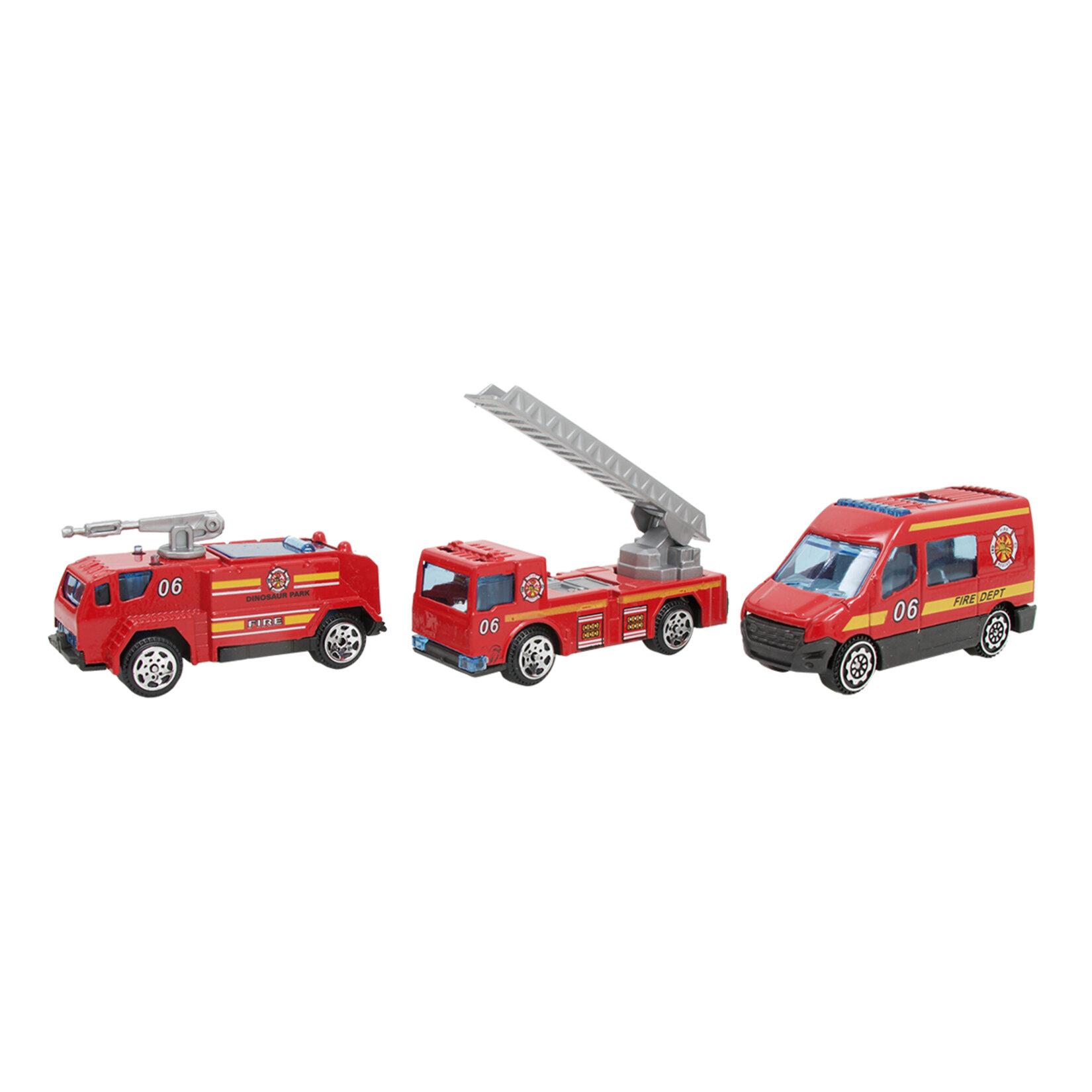 Citycode Die-Cast 1:50 İtfaiye 3'lü Paket - Görsel 2