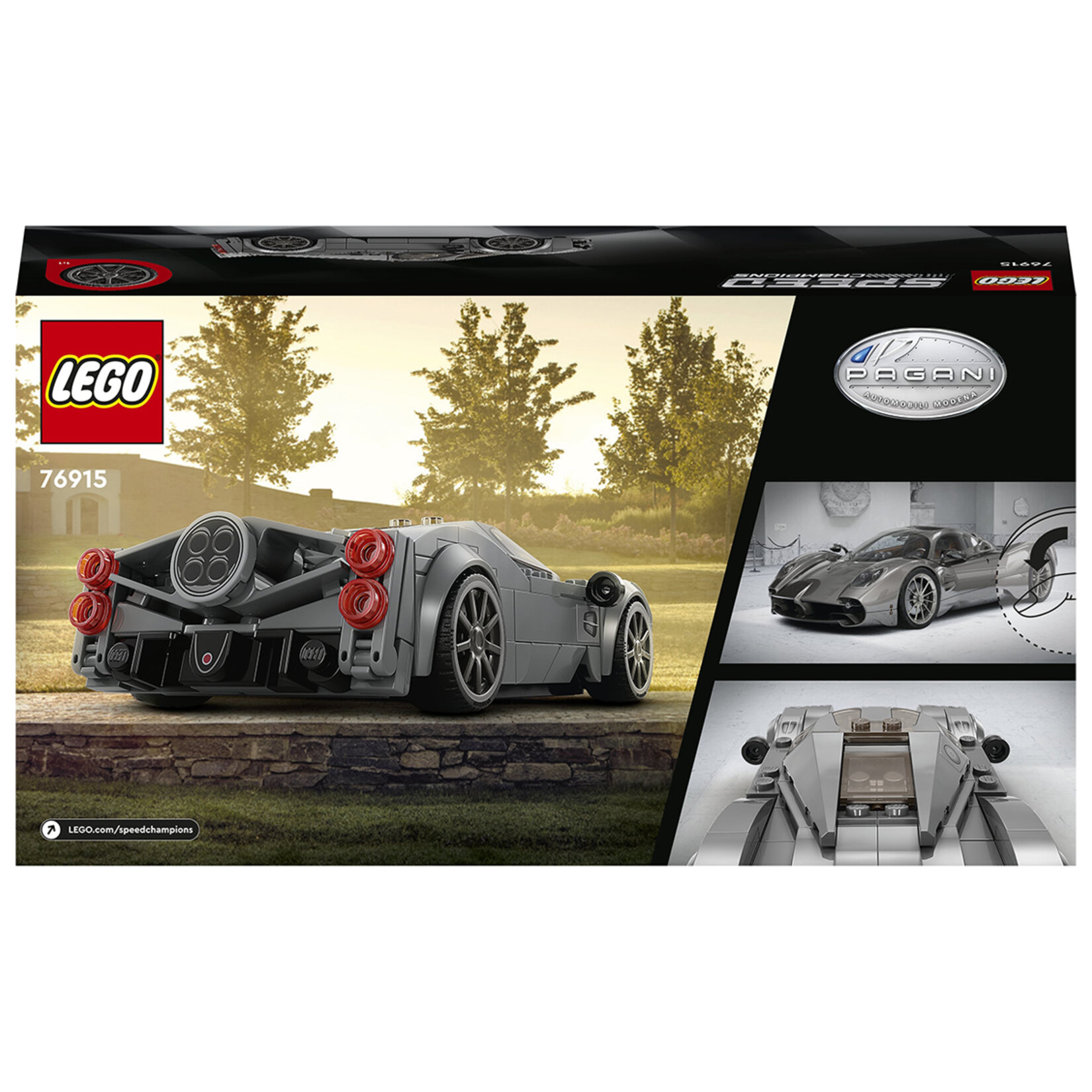 Lego Speed Champions 76915 Pagani Utopia 9+ Yaş - Görsel 2
