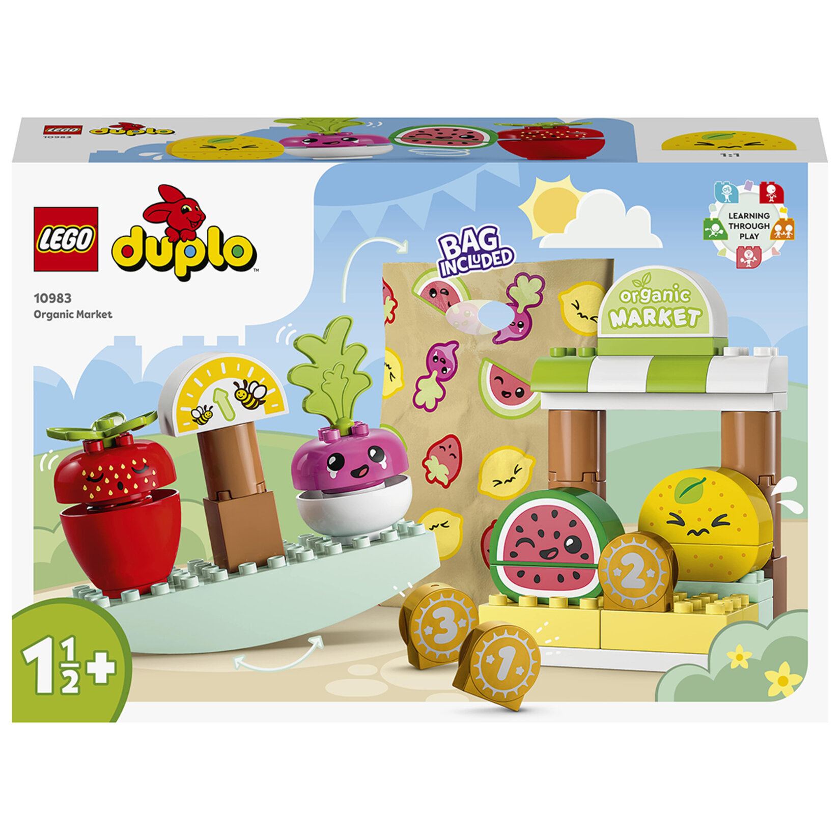 Lego Duplo 10983 Organik Manav 1.5 Yaş 40 Parça - Görsel 1
