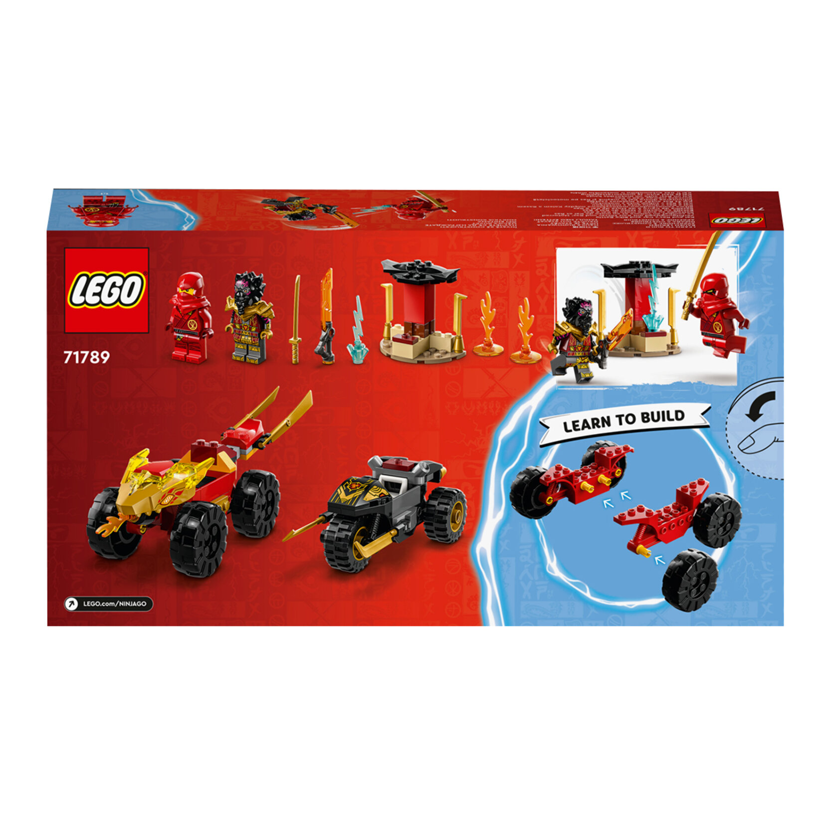 Lego Ninjago Kai & Rasin Araba Motosiklet Savaşı - Görsel 2