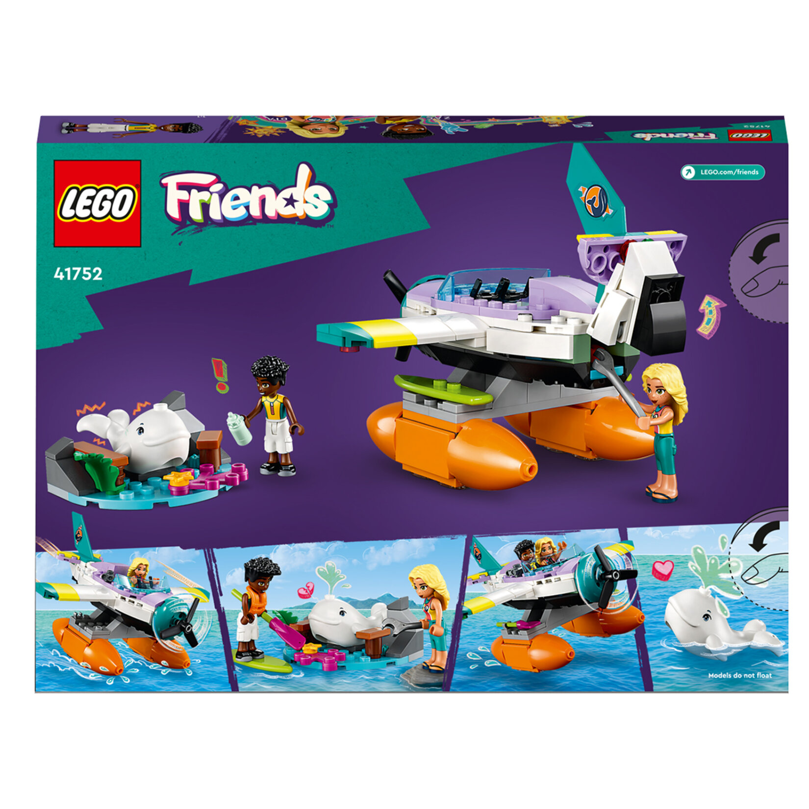 Lego Friends Deniz Kurtarma Uçağı 41752 203 Parça - Migros