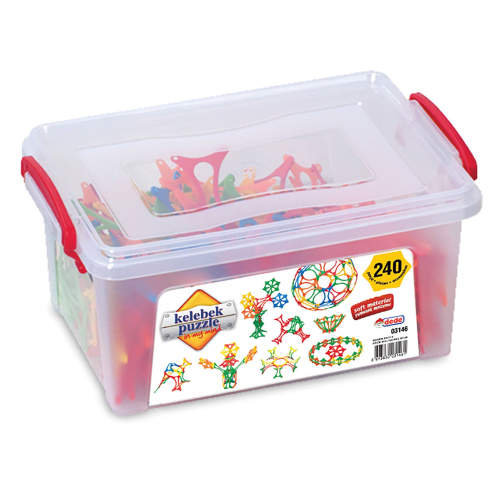 Dede Kelebek Puzzle Küçük Box (240 Parça) - Görsel 1