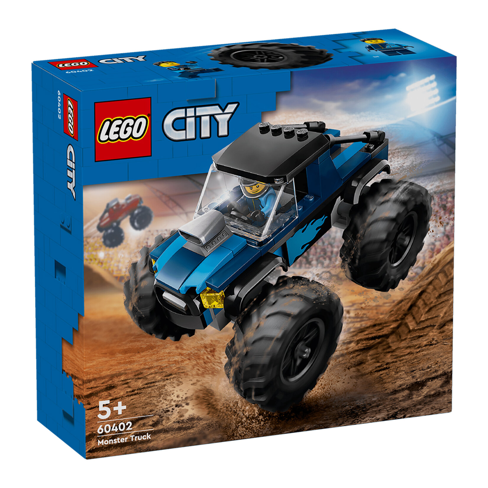 Lego City 60402 Mavi Canavar Kamyon 5+ Yaş 148 Parça