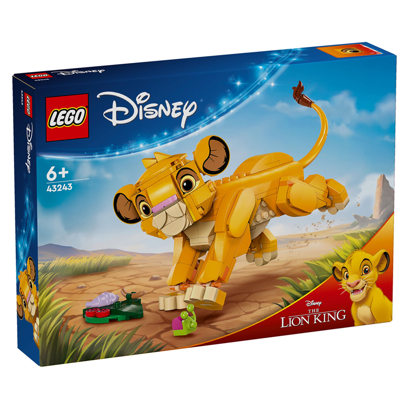 Lego Disney 43243 Yavru Aslan Kral Simba 6+ Yaş 222 Parça