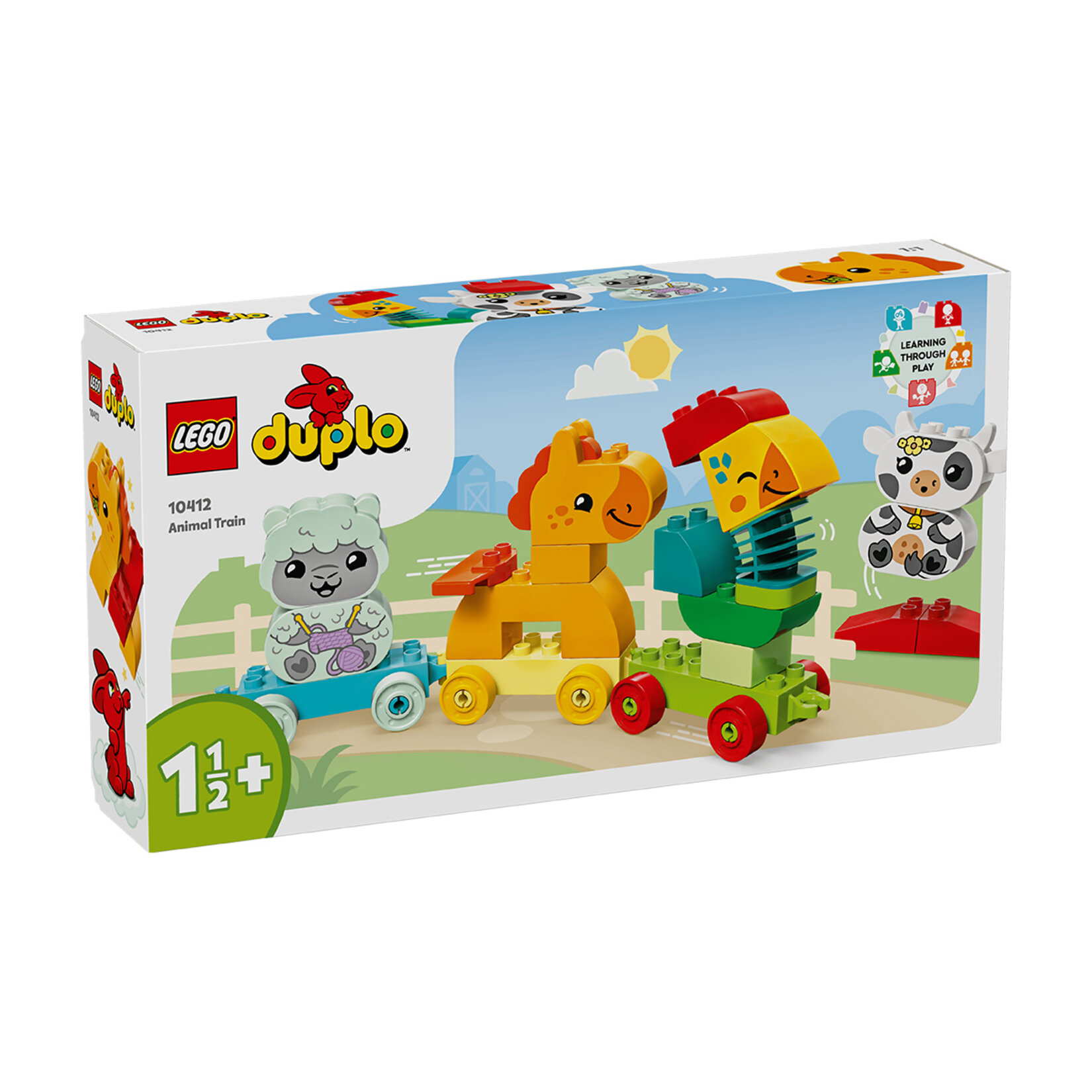 Lego Duplo 10412 Hayvan Trenim 1.5 Yaş+ 19 Parça - Görsel 1