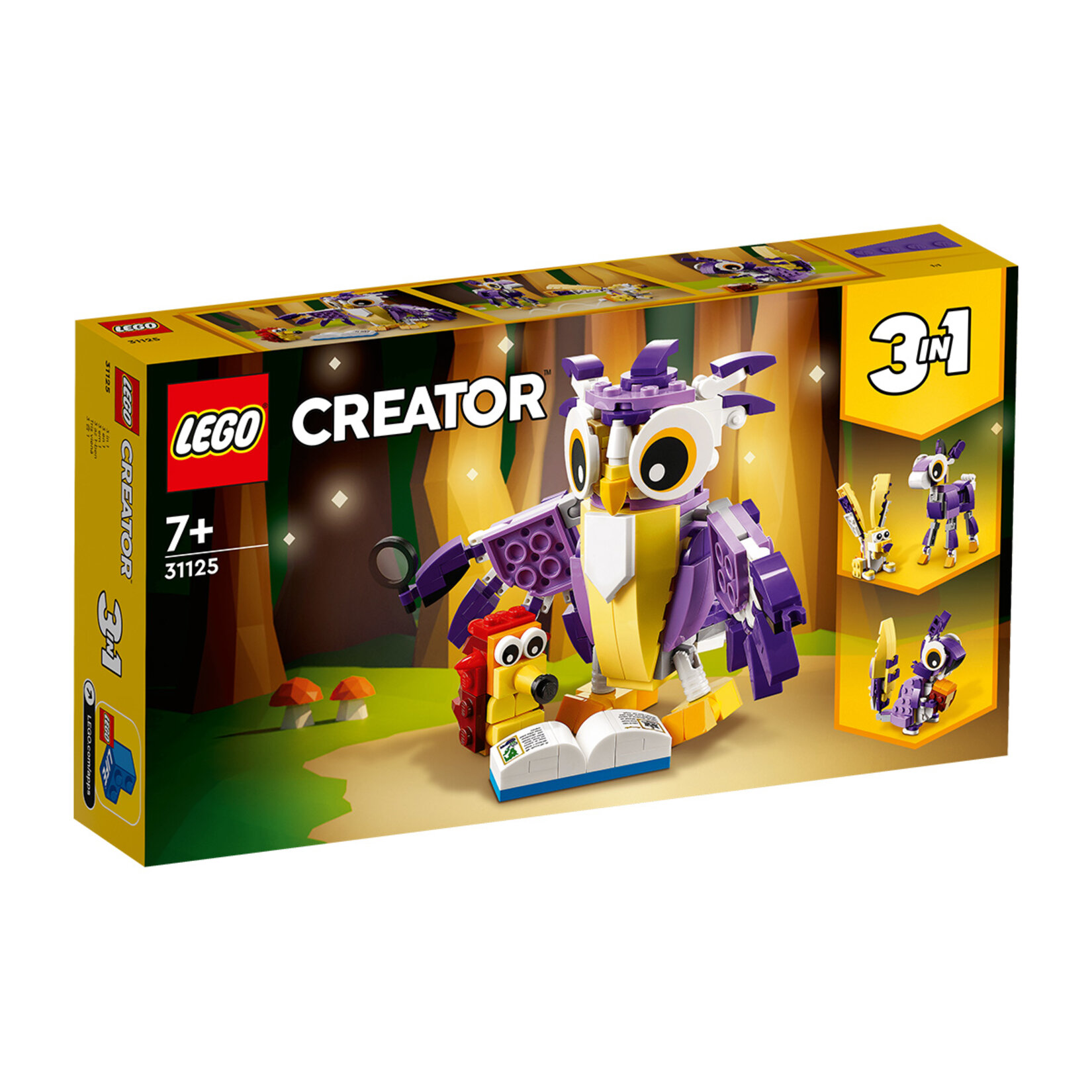 Lego Creator 31125 Fantastik Orman Yaratıkları - Migros