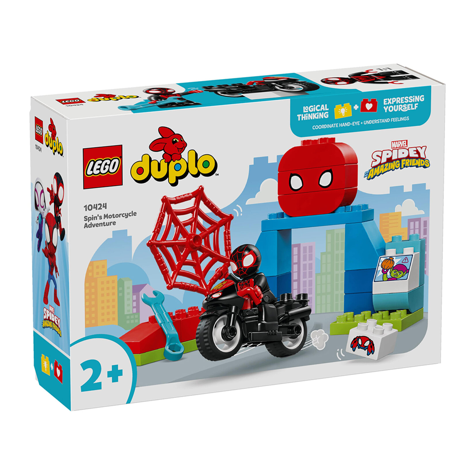 Lego Duplo 10424 Spin'in Motosiklet Macerası
