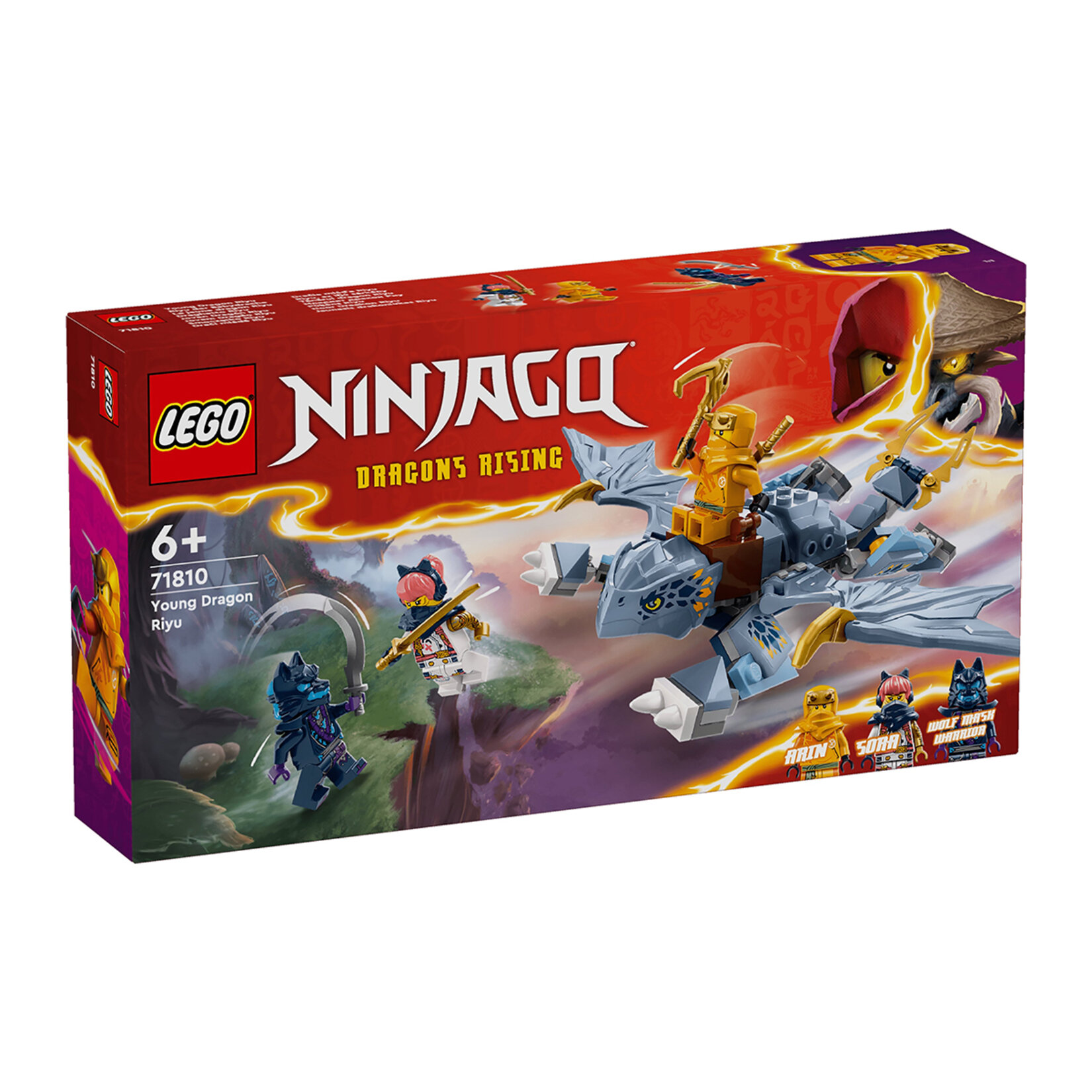 Lego Ninjago 71810 Genç Ejderha Riyu 6+ Yaş