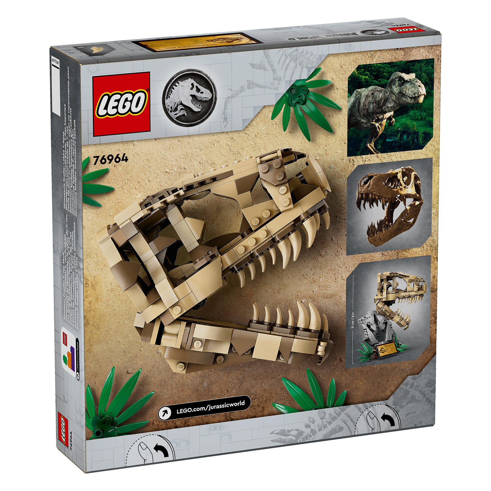 Lego Jurassic 76964 Dinozor Fosilleri - Görsel 2