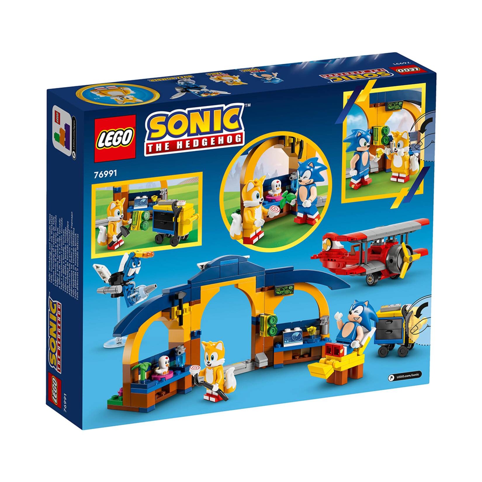 Lego Sonic 76991 Tails'ın Atölyesi ve Tornado - Görsel 2