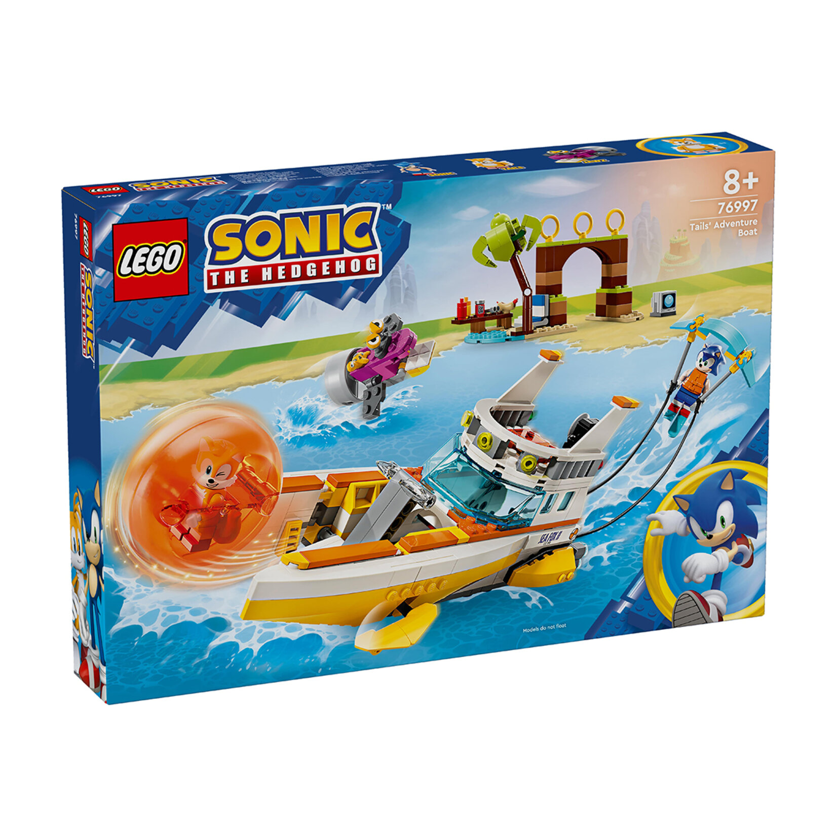 Lego® Sonic 76997 Tails'ın Macera Teknesi 8+ Yaş - Görsel 1