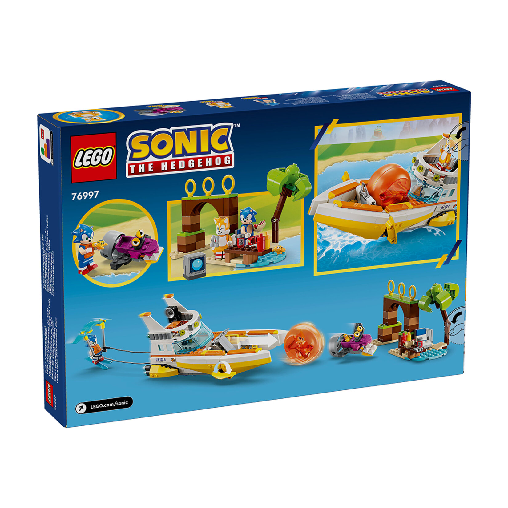 Lego® Sonic 76997 Tails'ın Macera Teknesi 8+ Yaş - Görsel 2