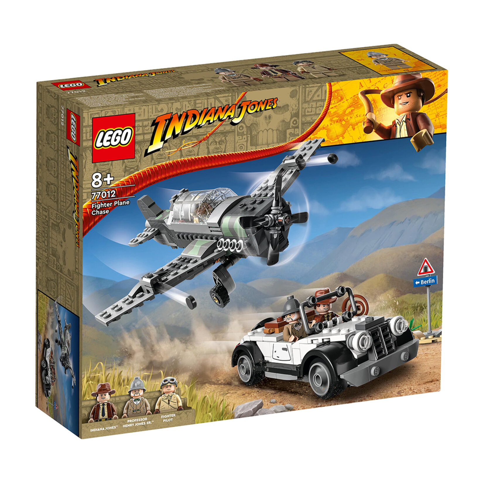 Lego Indiana 77012 Avcı Uçağı Takibi 8+ Yaş - Görsel 1