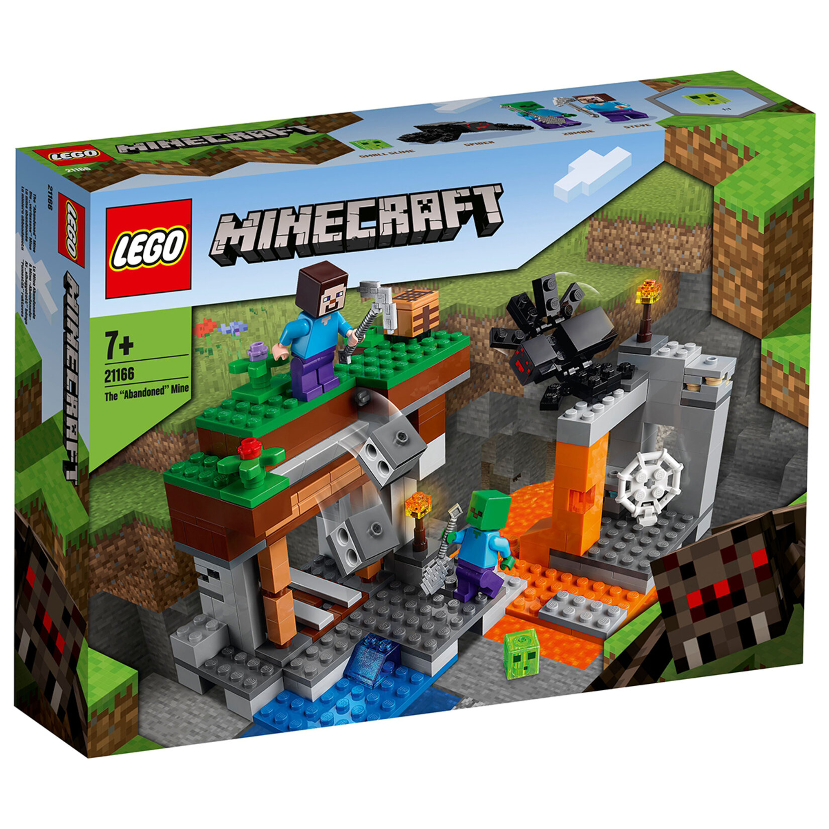 Lego Minecraft 21166 Terk Edilmiş Maden 7+ Yaş