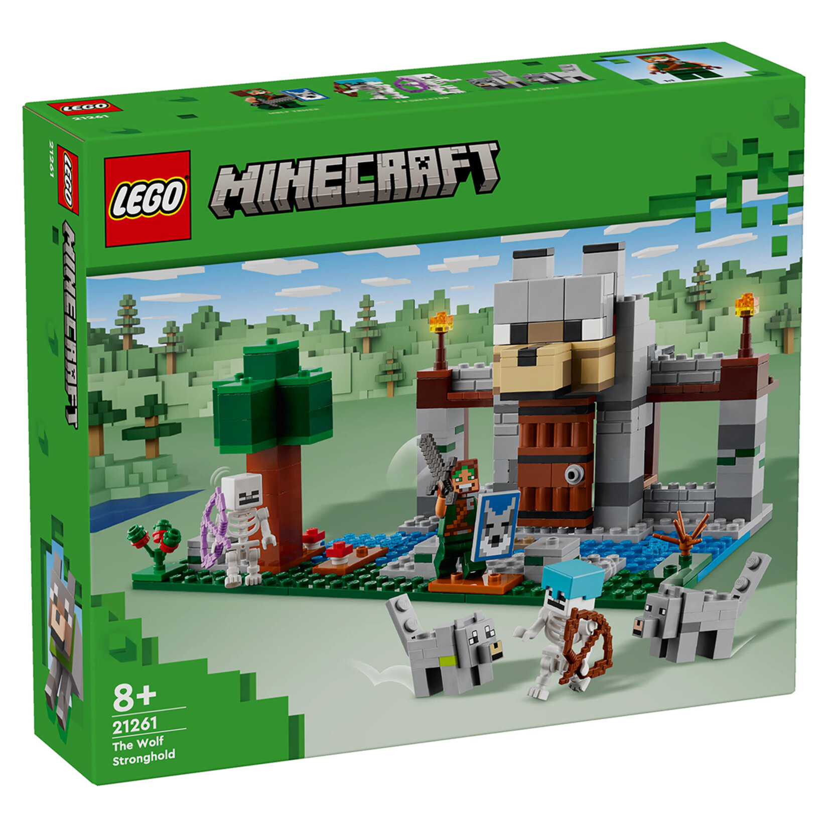 Lego Minecraft 21261 Kurt Kalesi 8+ Yaş 312 Parça