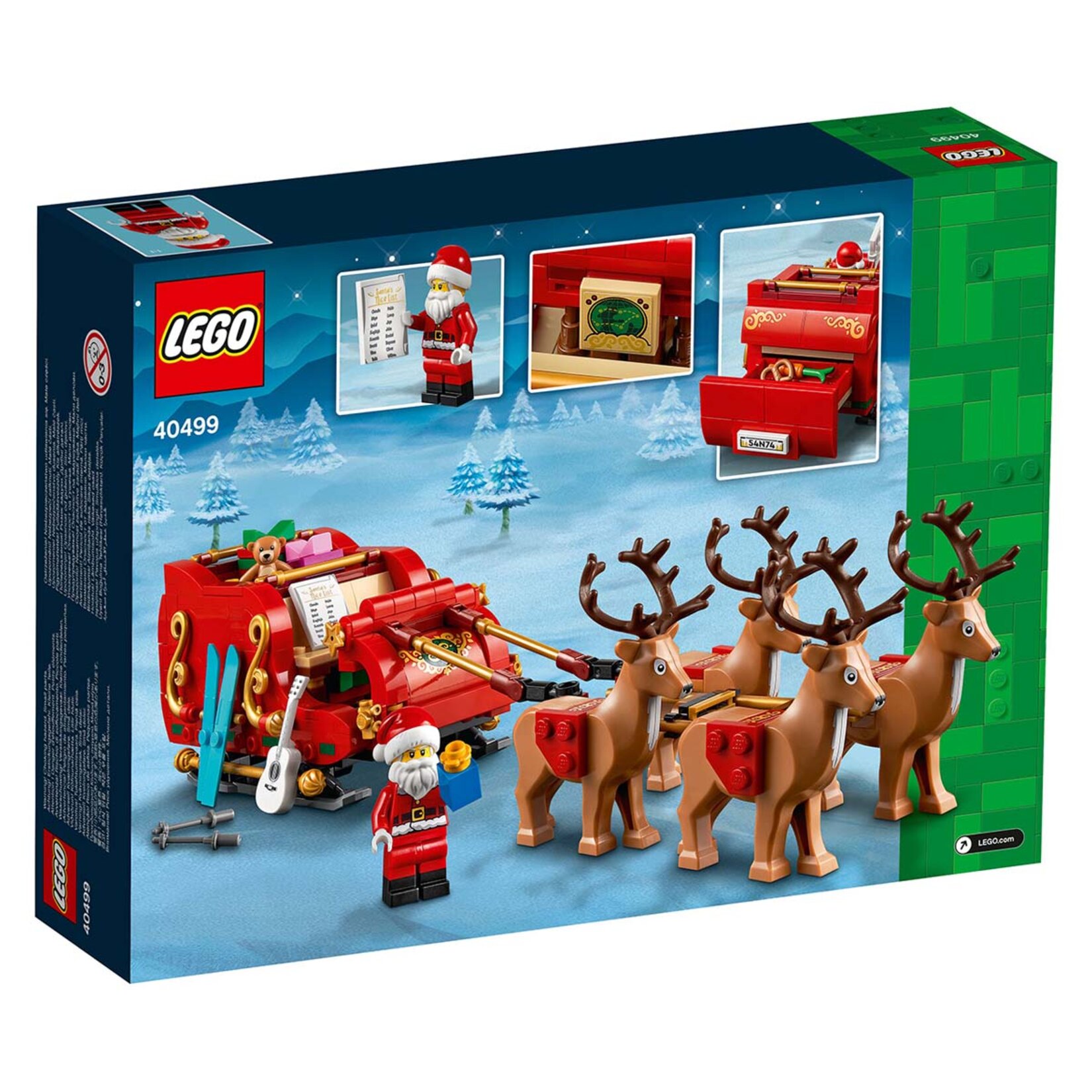 Lego Iconic 40499 Noel Babanın Kızağı 9+ Yaş - Görsel 2