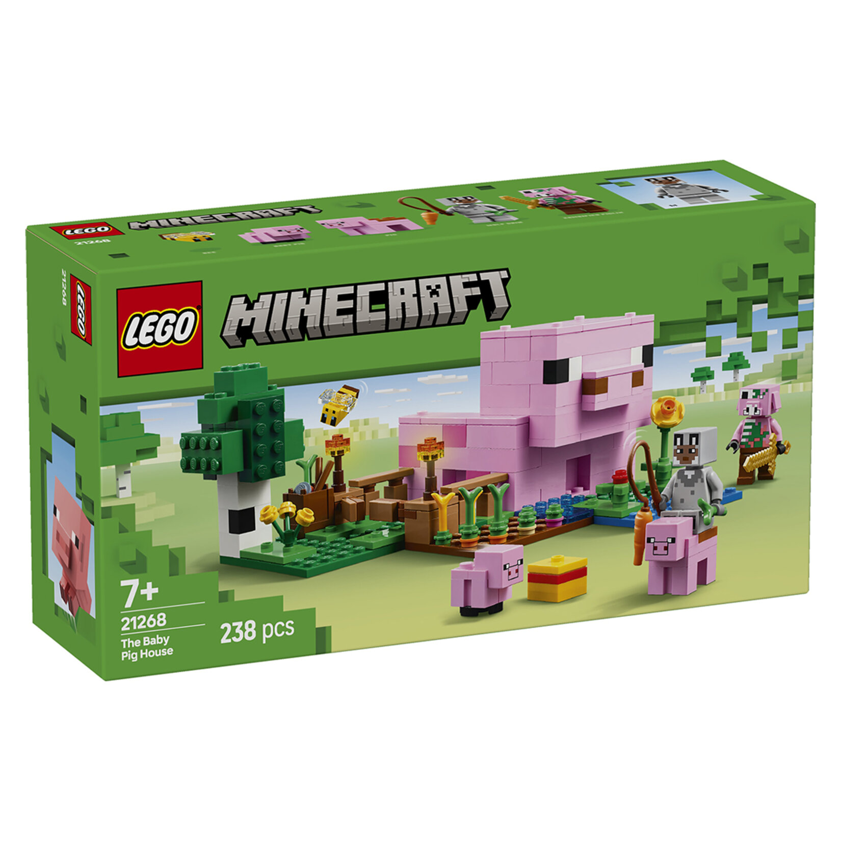 Lego 21268 Minecraft Yavru Domuz Evi 7+ 238 Parça