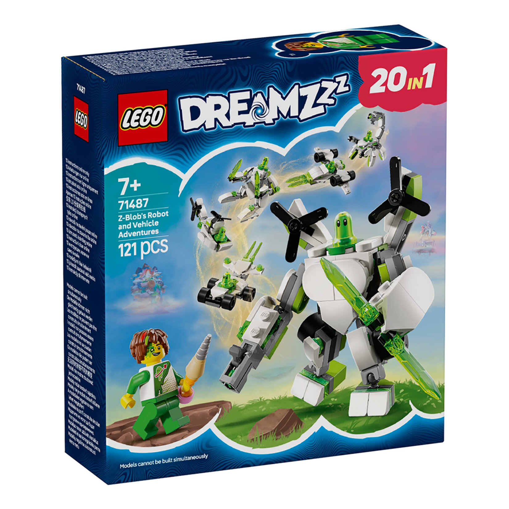 Lego 71487 Dreamzzz Z-blob'un Robot ve Araç Macera