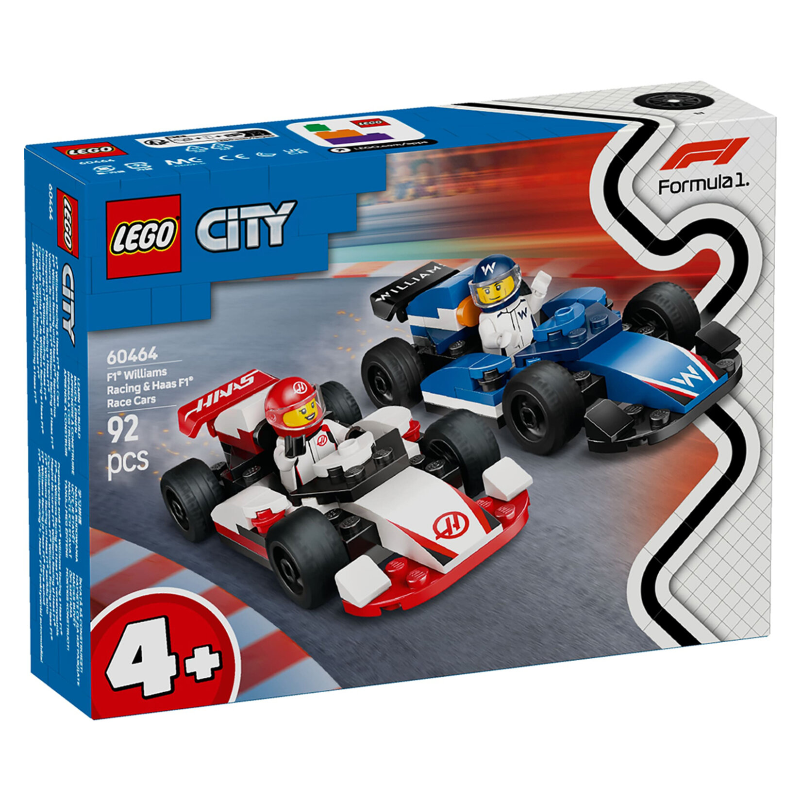 Lego 60464 City F1 Williams Racing Yarış Arabası