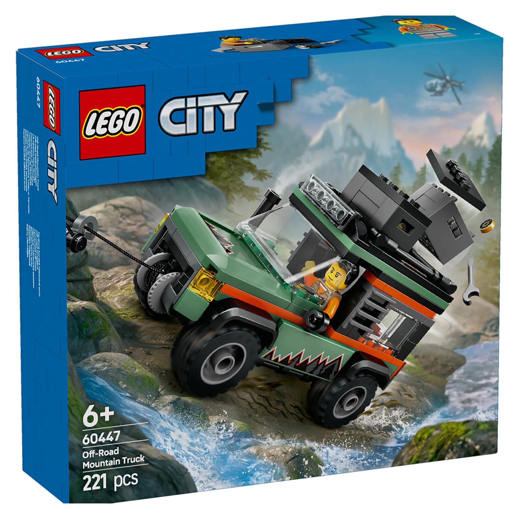 Lego 60447 City 4x4 Arazi Dağ Arabası Macera Oyunu