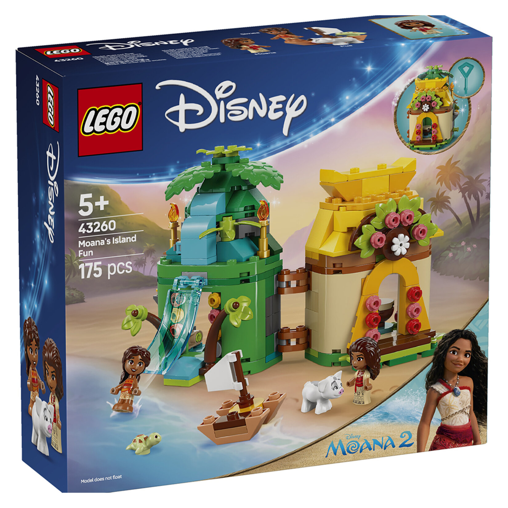 Lego 43260 Disney Moana'nın Ada Eğlencesi 5+ 99 Parça