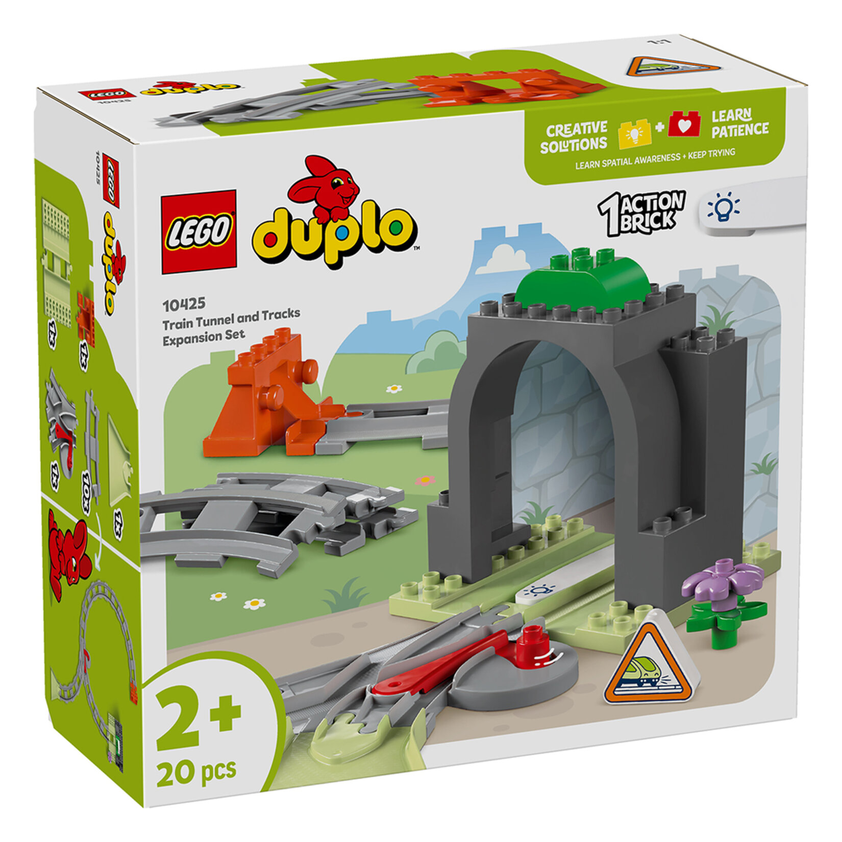 Lego 10425 Duplo Kasabası Tren Tüneli ve Rayları