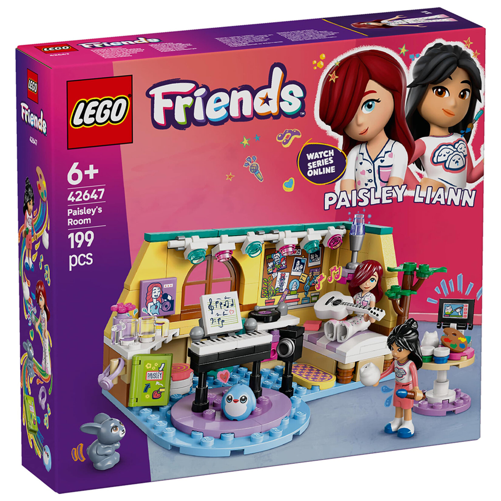 Lego 42647 Friends Paisley'nın Odası 6+ 199 Parça