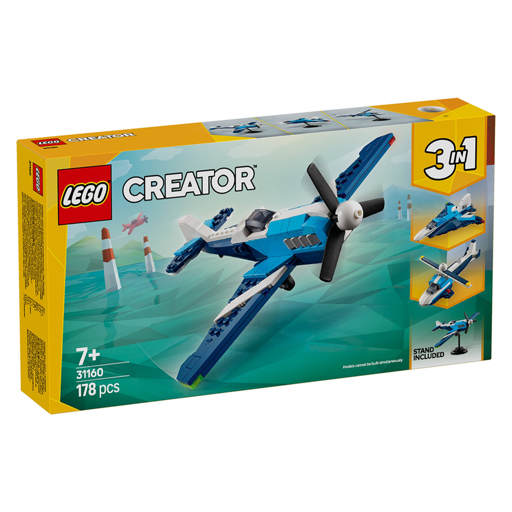 Lego 31160 Creator 3'ü1 Arada Uçak 178 Parça 7+