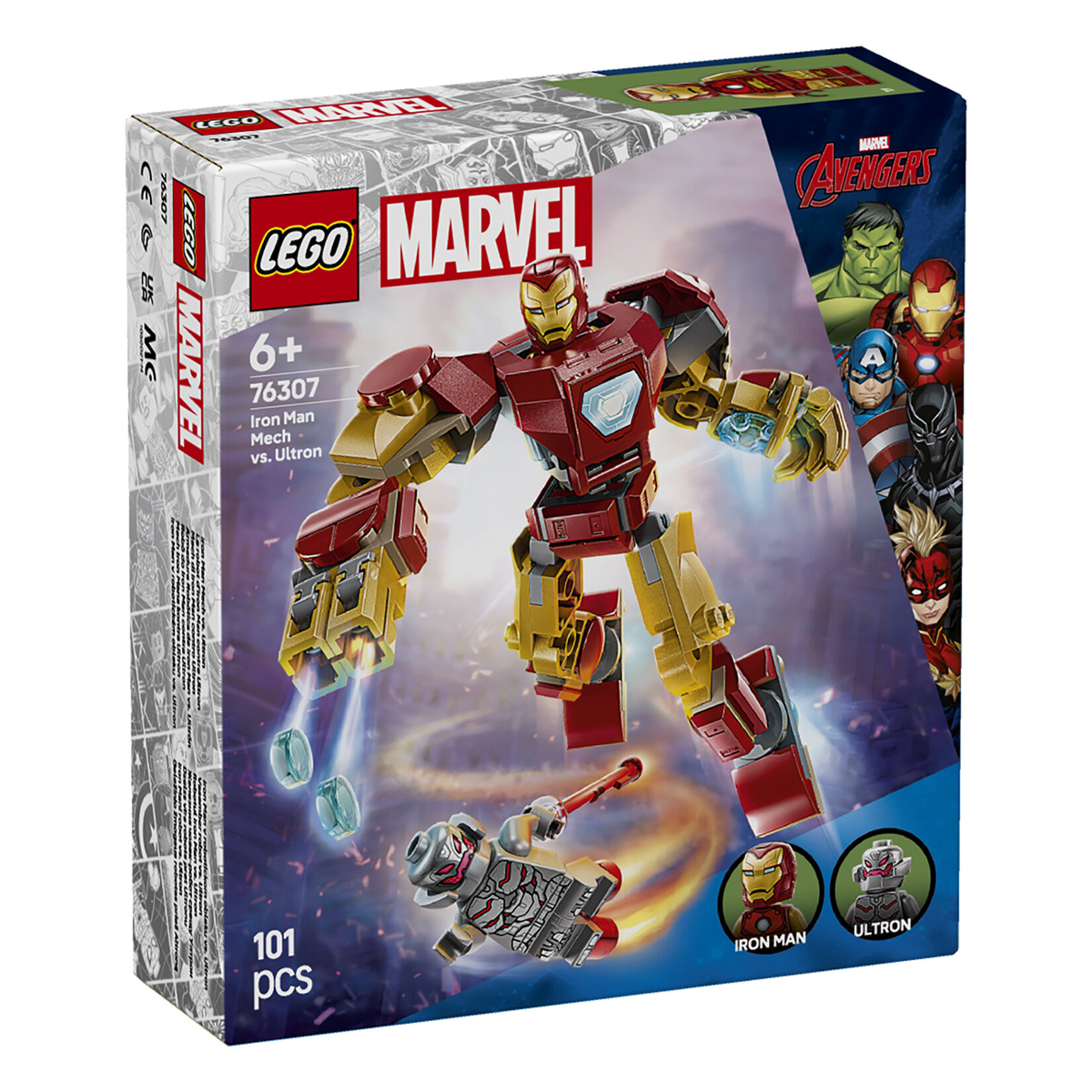 Lego 76307 Marvel Iron Man Robotu Ultron'a Karşı