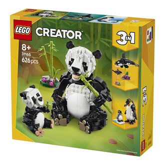 Lego 31165 Creator Vahşi Hayvanlar Panda Ailesi 8+