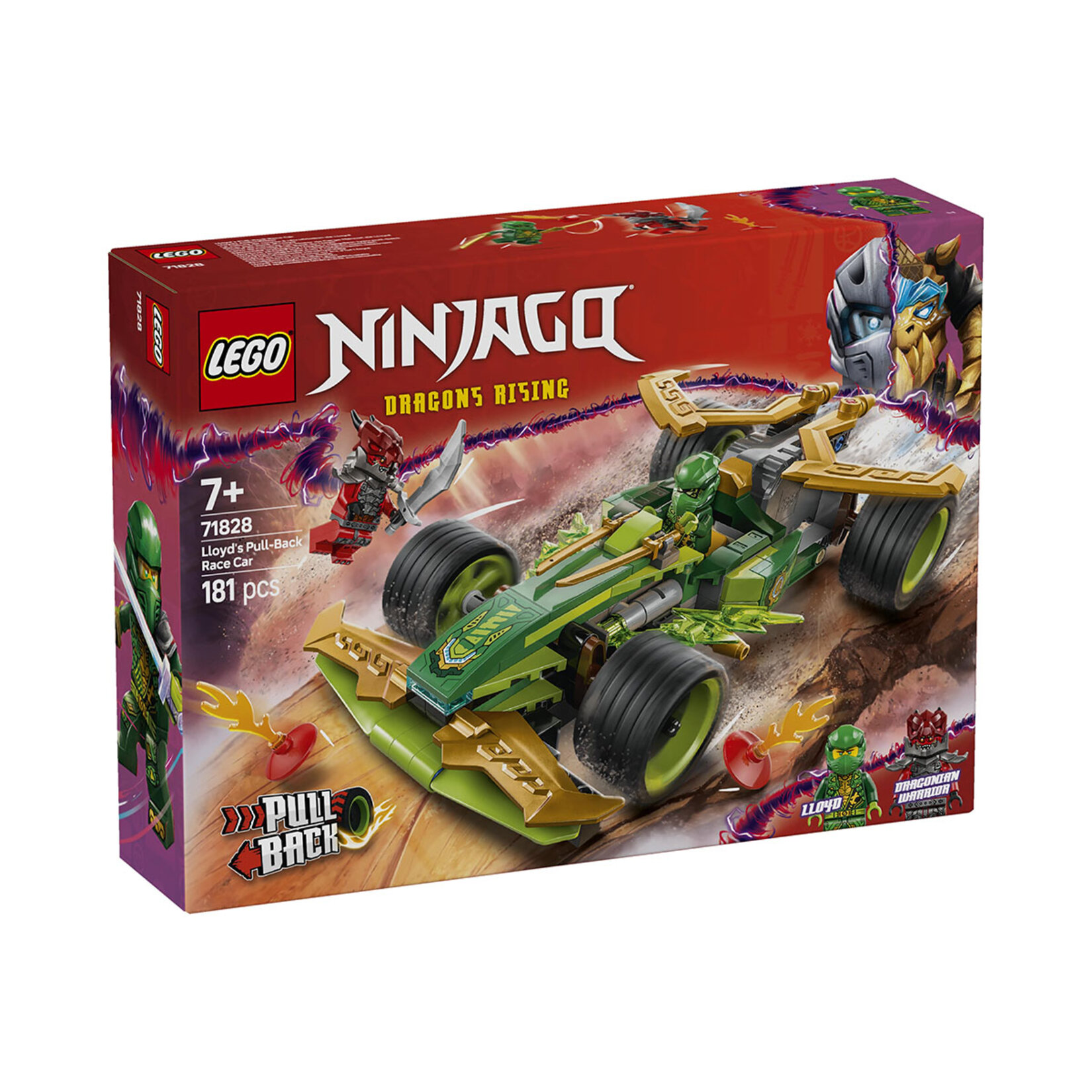 Lego Ninjago 71828 Lloyd'un Çek - Bırak Yarış Arabası